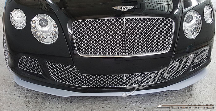 Custom Bentley GTC  Coupe Front Lip/Splitter (2011 - 2015) - $790.00 (Part #BT-011-FA)